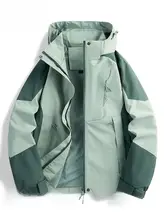 防風防水の三合一デザイン！レディース秋冬用ジャケット【取り外し可能・軽量】