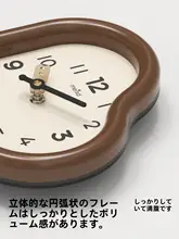 ビンテージ風のデスクトップ時計【ハートデザイン・インテリア装飾用】