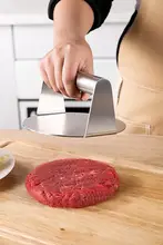手動牛肉パティメーカー【円形・ハンバーガー用・キッチンツール】
