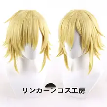 VTuberキャラクター 卯月光のコスプレウィッグ【アニメスタイル・カラフル】