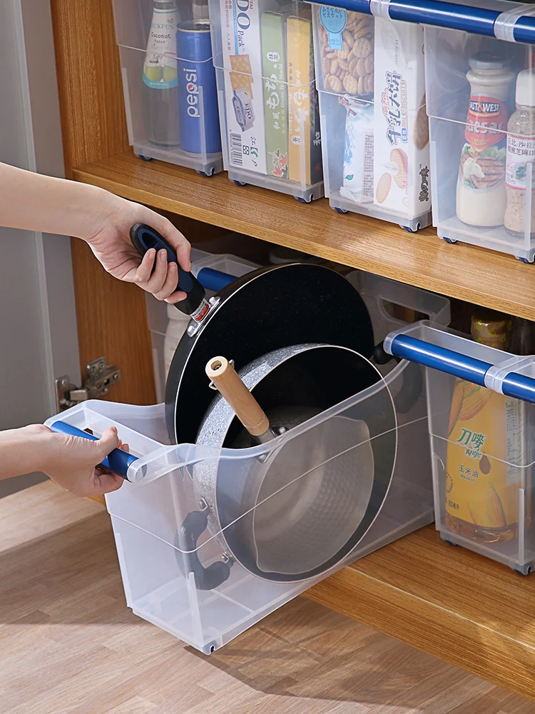 キッチン用引き出し式収納バスケット：下水槽下収納に最適な分隔型ラックの実用性と設置ガイド