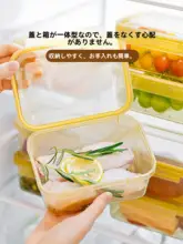 SHUEHO 食品対応の保鮮ボックス【電子レンジ加熱・冷凍保存・密閉型・ランチボックス】