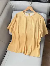 極上の柔らかさ ショートスリーブTシャツ【シルク・ラウンドネック・通勤用】