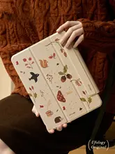 iPadケース オリジナルデザイン iPad Pro Air mini 対応 マグネット式 フルカバー ペン収納 イラスト柄 「Ufology」