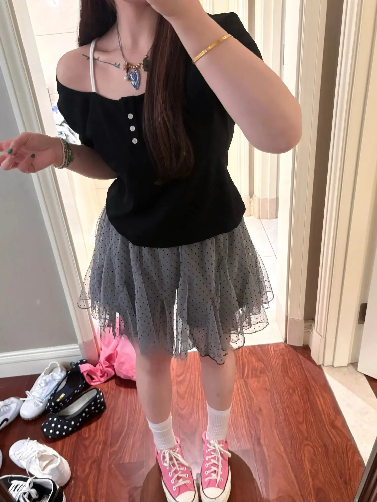40代のプチプラファッションで老けずに見えるスタイルは？