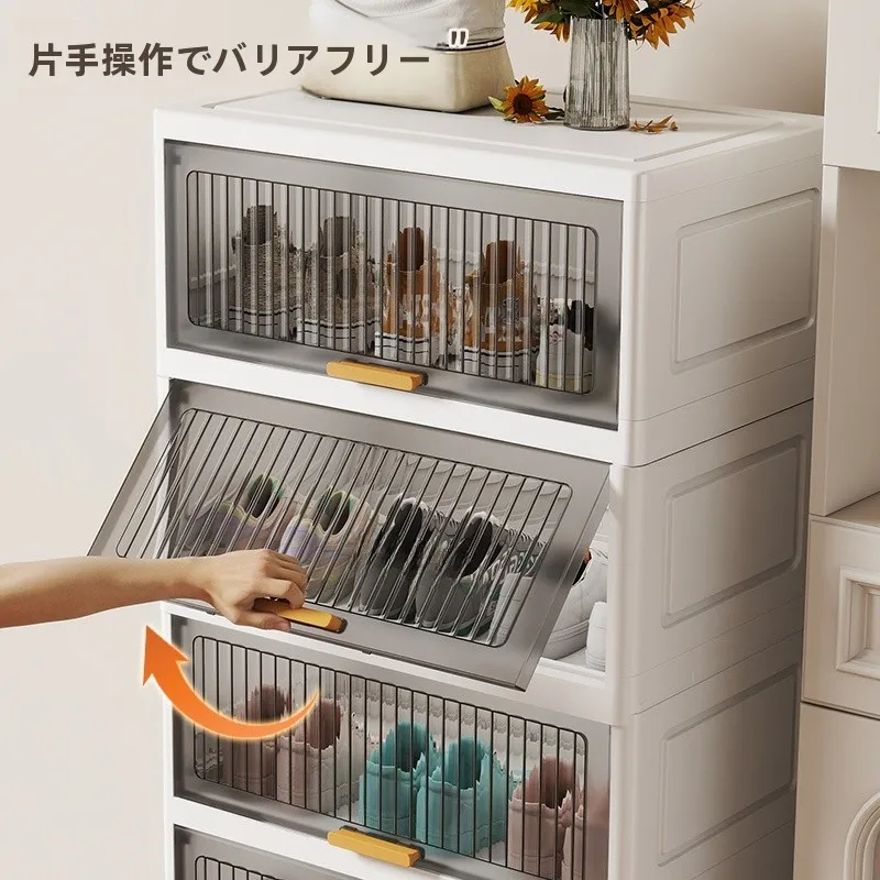 収納スペースが足りない玄関で悩んでいるなら、この透明シューラックが救う！