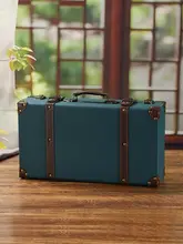 欧風レトロハンドキャリーケース【ウッド収納ボックス・屋外撮影用】