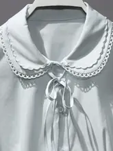 甘美な印象の長袖シャツ【冬用・シンプルデザイン・女性用】