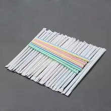 妊婦用 可弯曲プラスチックストロー【50本入り・個包装・独立膜タイプ】
