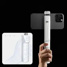 Ringke ミニスマートフォン自撮り棒【360度回転・携帯型・Bluetooth対応・旅行用自撮りアイテム】
