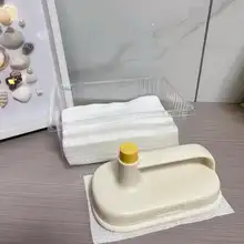 便利な洗面器用使い捨てタオル【極上の柔らかさ・手洗い不要・小型モップデザイン】