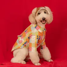 大型犬用 秋冬用シャツジャケット【ラブラドール・ゴールデン・ボーダーコリー・サモエド対応】