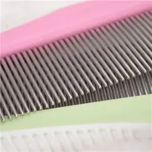 ペット用スリッカーブラシ【ステンレス製・絡まり防止・抜け毛取り・猫・犬用】