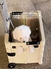 ペット用ベビーカー 軽量折りたたみ屋外犬散歩スクーター