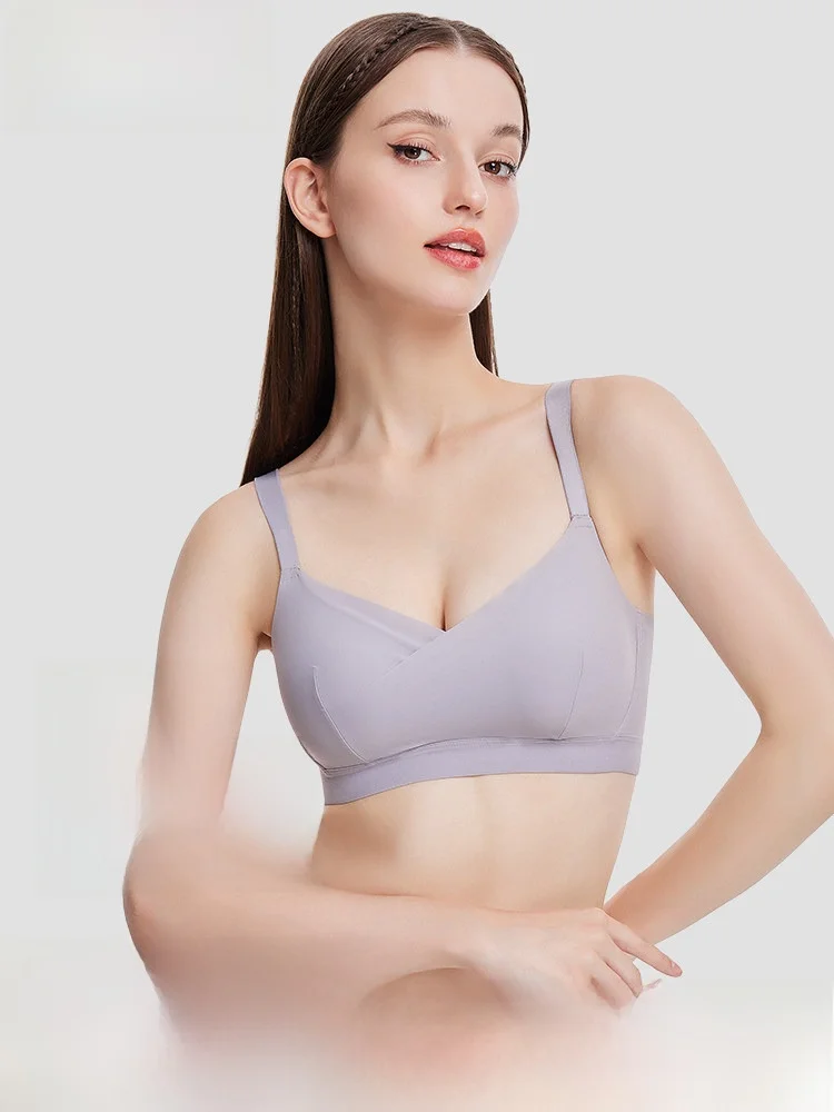 ノンワイヤーブラ 育乳 おすすめモデル：蘭卓丽 ワイヤレスブラ【バストアップ・極上の柔らかさ・薄型・防下垂】