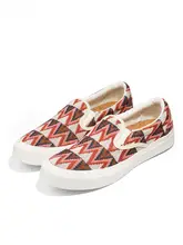BLESS SHOE ナバホトーテム 反骨風 夏用 低めスリッポン 手作り カジュアルシューズ