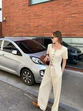 カジュアル蝶結びデザインの小香風ショートジャケット【バイカラー・フリルスカート・ストレートパンツ・セットアップ対応】