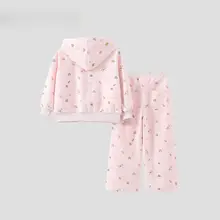 女の子用春秋向けアニメプリントファッションセットアップ【可愛い・おしゃれ】（セットアップ対応）