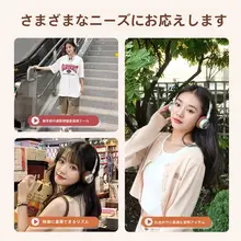 レトロデザインのワイヤレスBluetoothヘッドフォン【ノイズキャンセル機能付き・オーバーイヤータイプ】