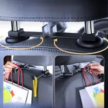 車用マルチフック【座席背面取り付け・前後両席対応・収納スペース確保】