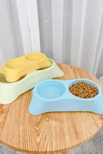 犬猫用 飯水兼用 食器【防倒設計・二重ボウルタイプ】