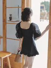 レディース 夏用 セクシー ワンピース水着【保守的・体型カバー・大きいサイズ】