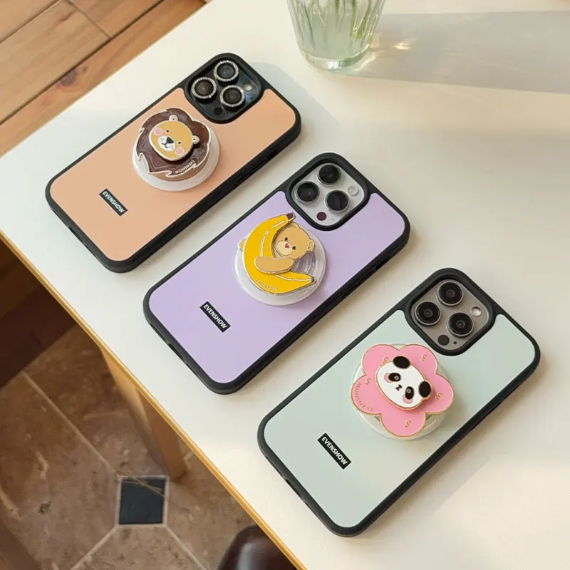 高端マグネット式スマートフォンスタンド：デスク周りに設置する安定性とデザインのバランス