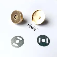 蓋付き強化マグネットフック【DIY手芸用・バッグ金具】
