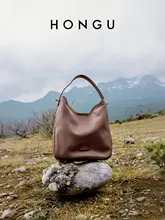 真皮製 レディースショルダーバッグ【大容量・バケツ型・カジュアルスタイル】