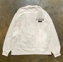 バックデザインのプルオーバーTシャツ【ユニセックス・ロンT・カジュアル・ゆったりフィット】（セットアップ対応）