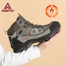 HANTU メンズアウトドア防寒雪靴【冬用・フリースライニング・防水設計・登山用】