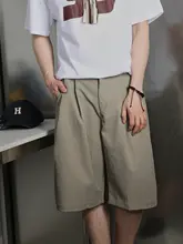 フィットのツートンカラーショートパンツ【メンズ・夏用・ストレートレッグ・カジュアル】