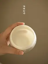 羊脂玉製 単品茶杯【百福デザイン・陶器・贈り物に最適】