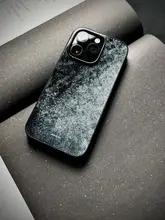 新中式デザインのiPhone用全包型ケース【滑り止め・ガラス素材】