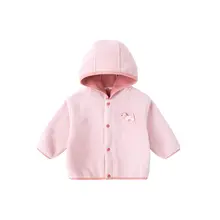 子供用フリース付き冬用ジャケット【長袖・フード付き・男女兼用】
