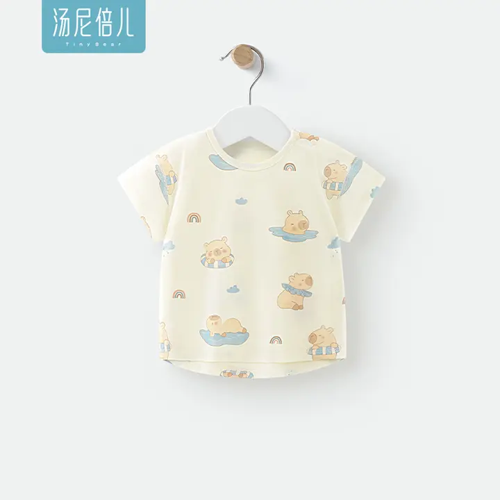 半袖Tシャツ キッズ 男の子 女の子 綿100% 薄手 可愛い カジュアル お出かけ 夏