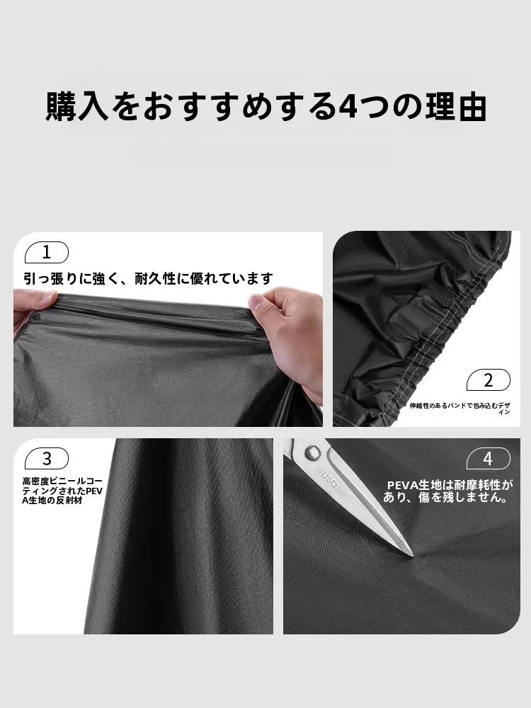 etc バイク で通勤を守るには？TOSUODの厚手防雨カバーが解決するリアルな悩み