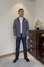 春季新作 メンズジャケット【脱着式フード・ショート丈・カジュアル】