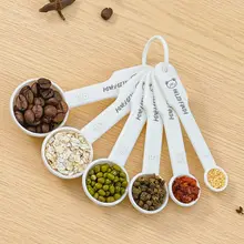 プラスチック計量スプーン【コーヒー粉用・長柄・キッチン用・6個入り（セットアップ対応）】