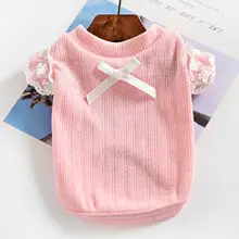 春夏用小型犬の薄手衣服【レース付きタンクトップ・アウトドア・二足タイプ】（セットアップ対応）