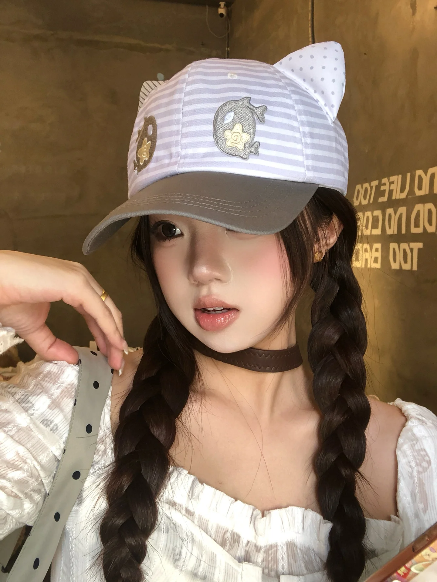 星型アイと猫耳デザインのキャップ：女子向けスイートスタイルの実用性とフィット感