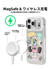 ミラー付き スマホケース MagSafe対応 ユニークデザイン ペア iPhone対応 上品 ユニセックス