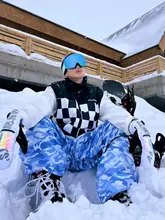 アウトドアスポーツ用スキーウェア【スノーボード・スキー両対応・防風・防水・パンツ】