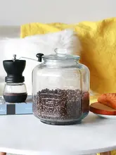 ガラス製密閉容器【キッチン用・米や穀物収納・防虫防湿】
