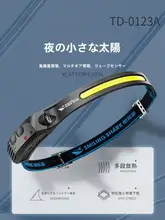 強力明るさの充電式ヘッドランプ【アウトドア・釣り用・夜間使用】