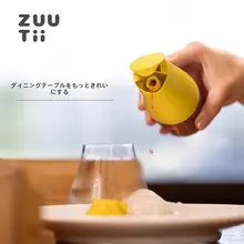 zuutii 重力調味料ボトルセット【ガラス製・醤油・酢・香油用・小型】