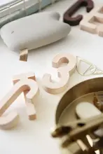 数字文字 ドア飾り プレート番号 家庭装飾に適した クルミ材 カエデ材 無垢材