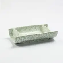 美光焼き 和風陶器 寿司プレート【長方形・冷菜用・小皿】