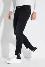 遠赤外線加熱＆抗菌仕上げ メンズ厚手スリムフィットデニムパンツ
