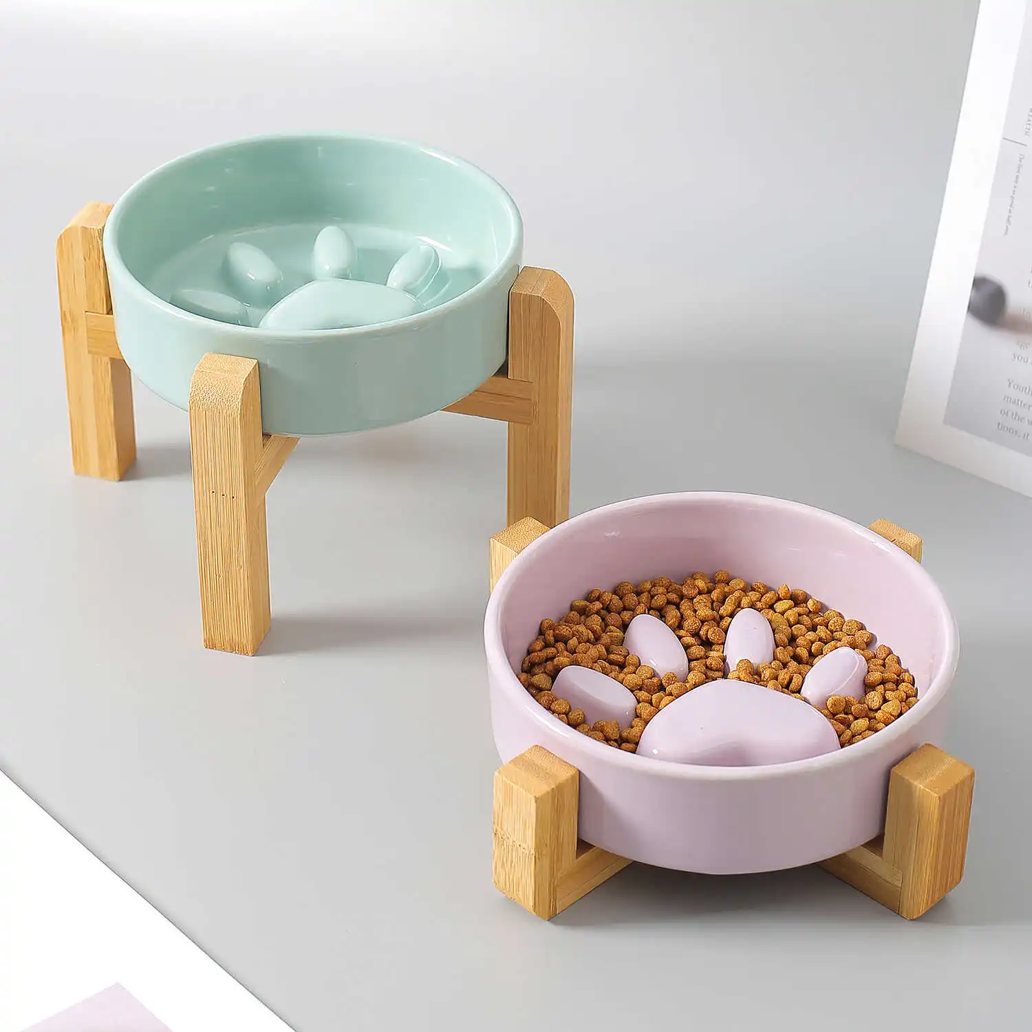 猫がゆっくりと食べられる食器を選ぶには？
